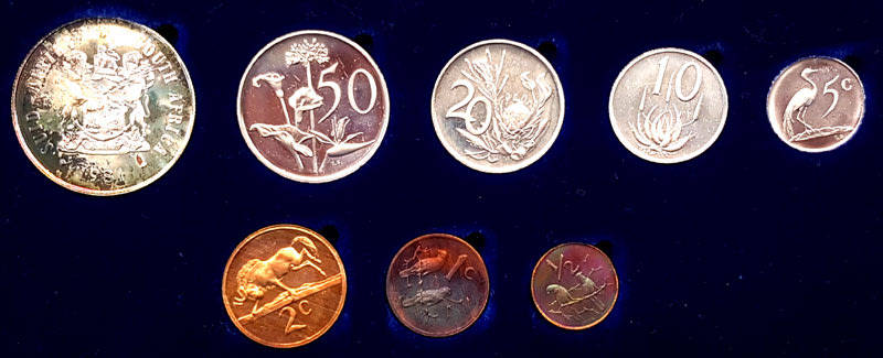 1981 Short Proof Set in SAM Case with Silver Rand