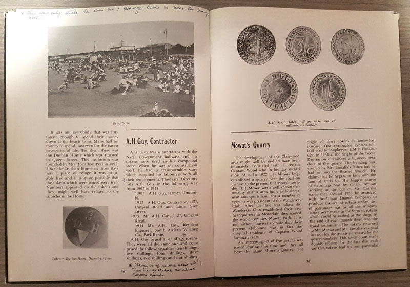 Tokens of Natal: Part 1 Durban Tokens * GIFT *