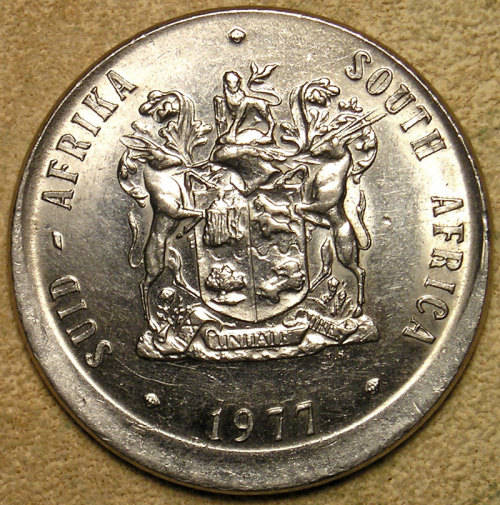 1977 One Rand * ERROR COIN *