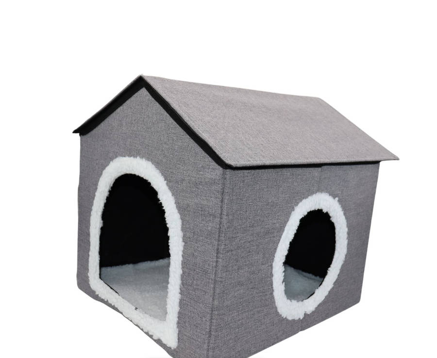 Indoor House-Shaped Pet Bed