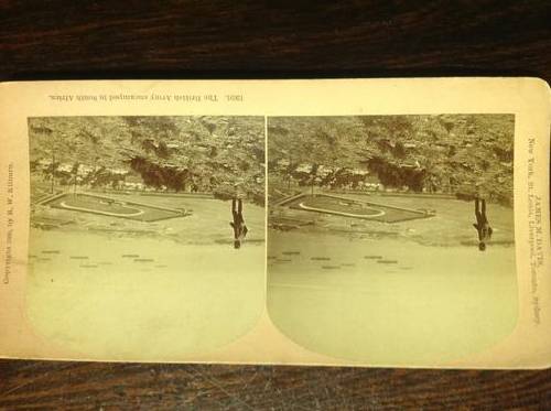 Boer war stereo view/photograph by Kilburn - Cape Town