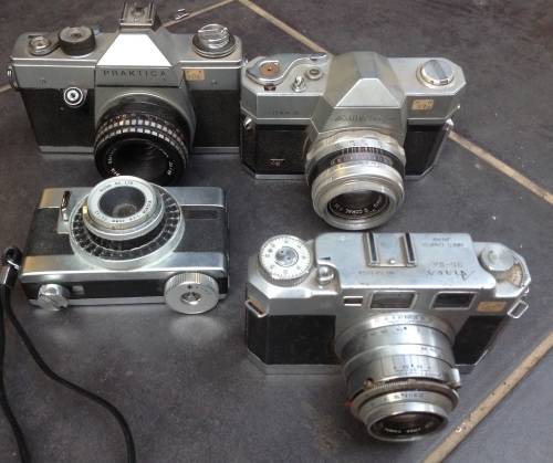 Vintage SLR/35mm cameras - DISPLAY ONLY (x6) (MECol8)