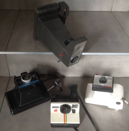 Vintage camera collection (4 different Polaroid cameras) - bid for all - sold as is