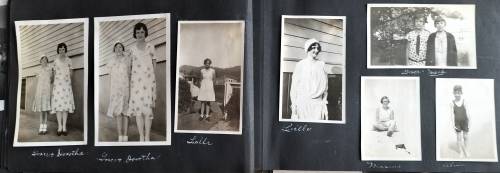 Vintage photo album (between 1919 and 1930s)