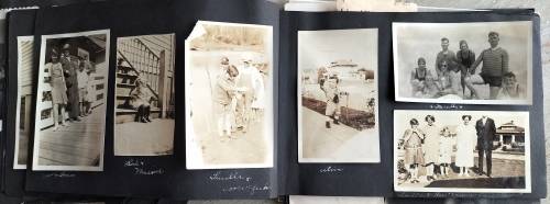 Vintage photo album (between 1919 and 1930s)