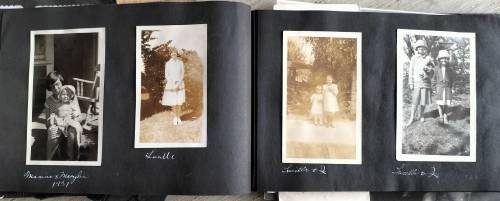 Vintage photo album (between 1919 and 1930s)