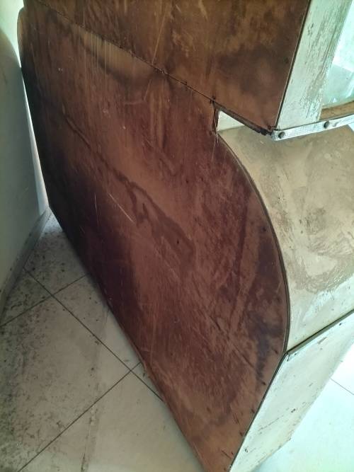 Vintage kombuis kas met houding (for repurposing/restoration) - COLLECTION ONLY