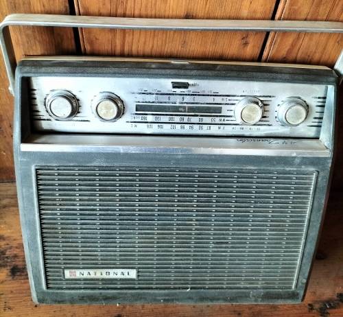 Vintage National record player - Not tested