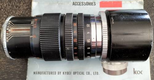 Acall telephoto lens 135mm