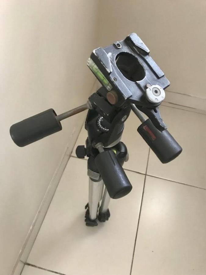 Vintage Photographic tripod - Italian made Manfrotto