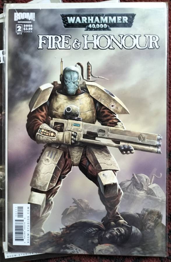 Vintage Comic books - Fire and Honour (No 1 to No 4)