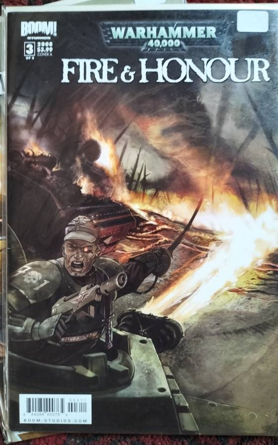 Vintage Comic books - Fire and Honour (No 1 to No 4)