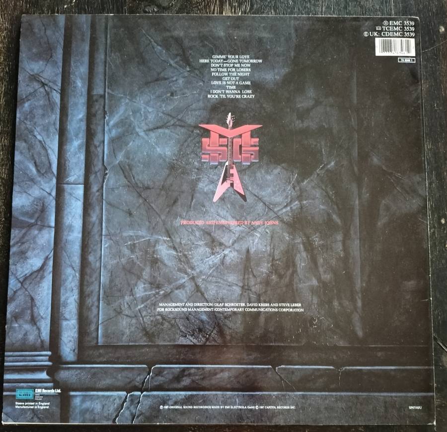 Vintage Vinyl / LP - McCauley Schenker Group - Perfect Timing