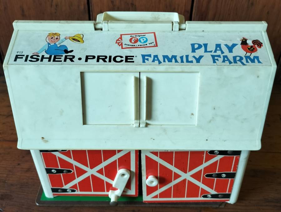 Vintage Fisher Price - Play Farm (1960s) - with some issues