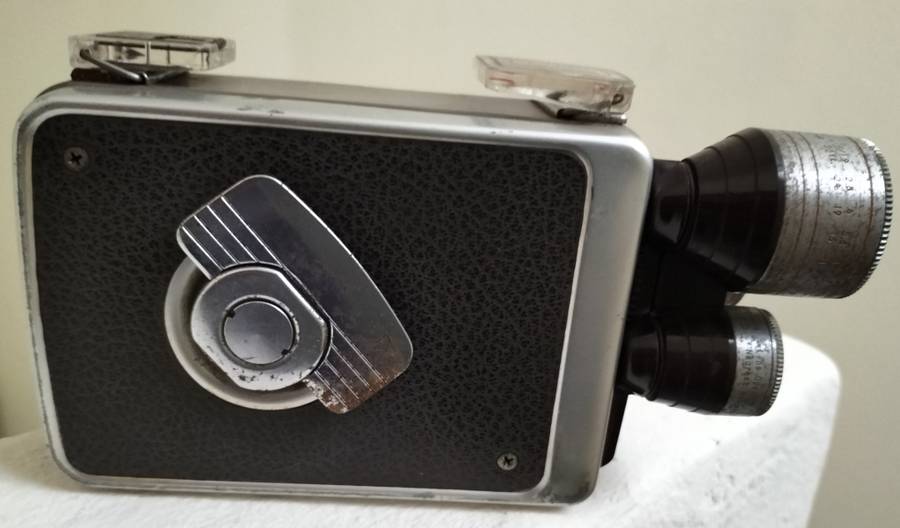 Vintage 3 lens Kodak 8mm movie camera