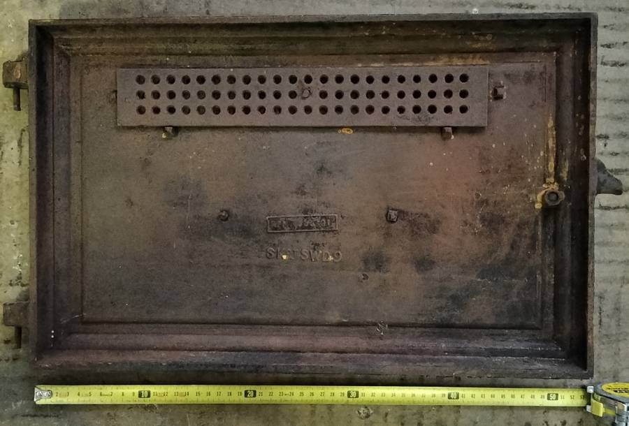 Vintage Stusser oven door - De Huizvrouws vriend - Oudtshoorn