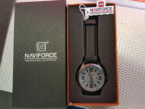 **Crazy R1 Start***NaviForce Mens Luxury Quality Watches (incl WatchBox)