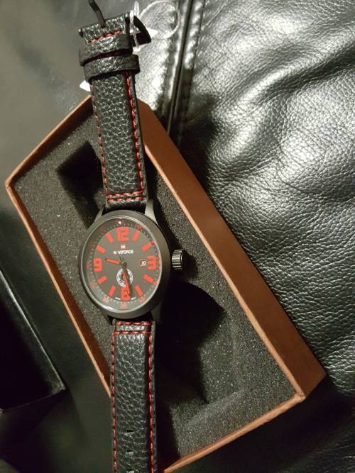 **CRAZY R1 AUCTION***NaviForce Mens Luxury Quality Watches (incl WatchBox)