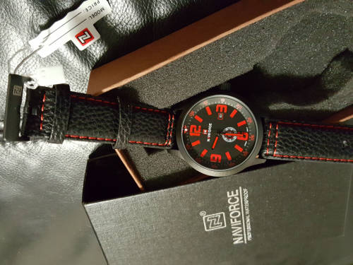 **CRAZY R1 AUCTION***NaviForce Mens Luxury Quality Watches (incl WatchBox)