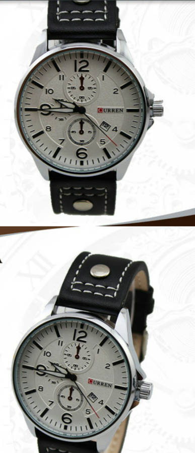 **CRAZY R1 AUCTION***Curren Mens Luxury Quality Watches (No WatchBox)