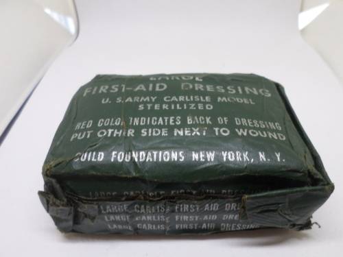 Large First-Aid Dressing, U.S. Army Carlisle Model