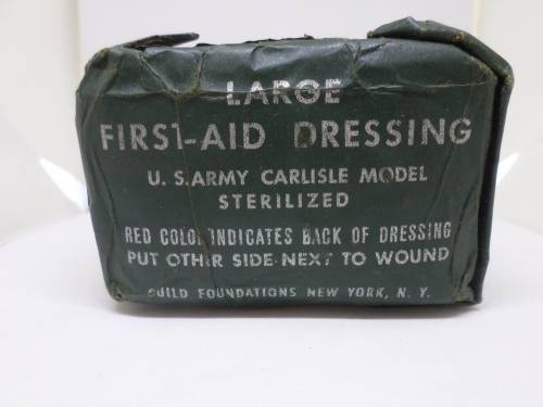 Large First-Aid Dressing, U.S. Army Carlisle Model
