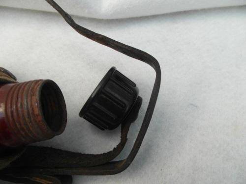 WW2 RED STEEL GERMAN BOTTLE CUP HRE 42
