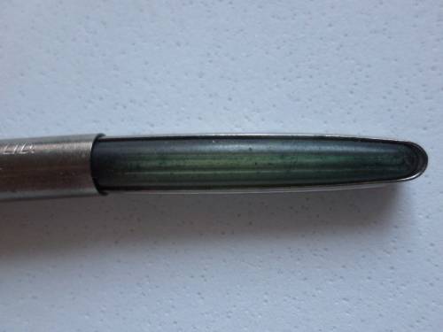 Vintage Parker fountain pen 14K England 5 late 50's green