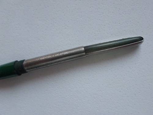 Vintage Parker fountain pen 14K England 5 late 50's green