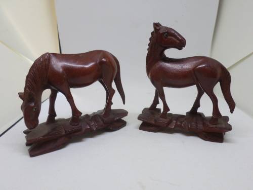 Chinese wooden horses