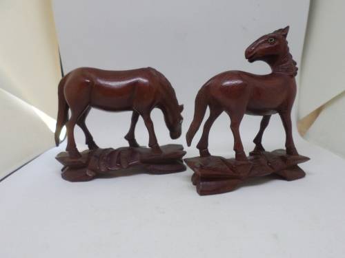 Chinese wooden horses