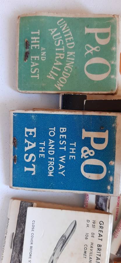 Vintage match boxes