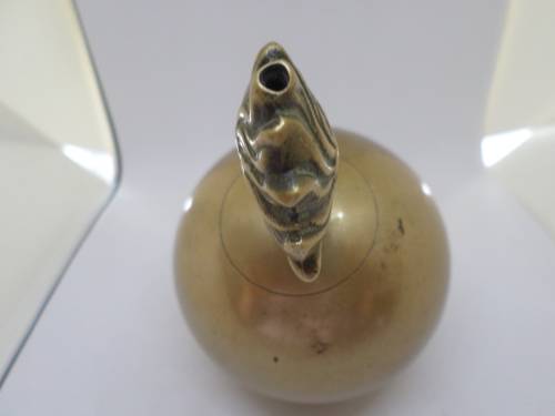Antique brass military officers mess cigar table lighter