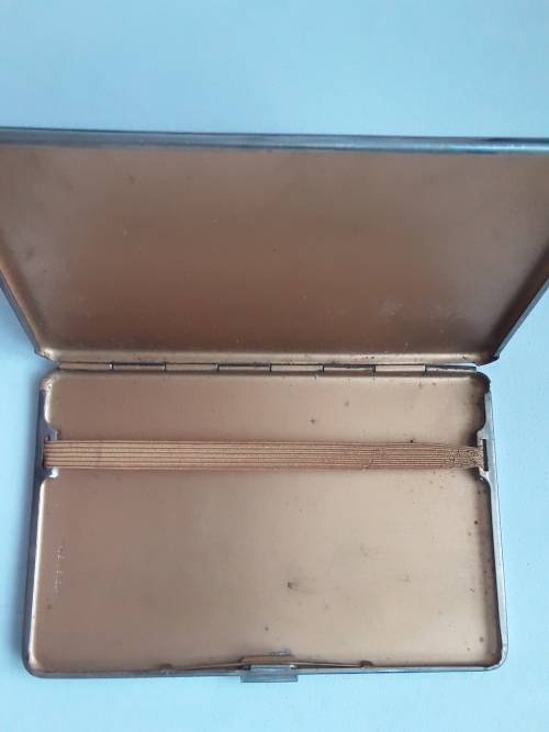 Vintage Cigarette Case with Blackpool Tower circa 1950`s
