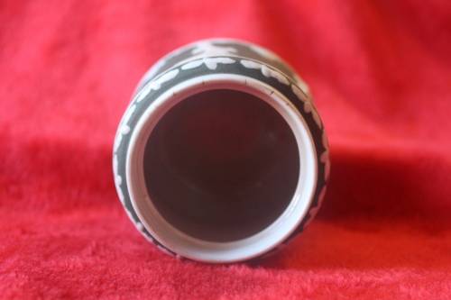 DARK OLIVE GREEN JASPERWARE WEDGWOOD ENGLAND 90mm