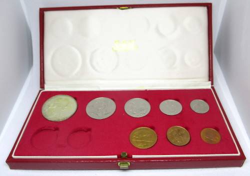 1977 South African Short Proof Set in Long Proof Box