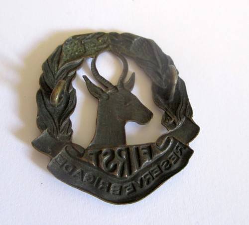 SA First Reserve Brigade Badge 1940-1943