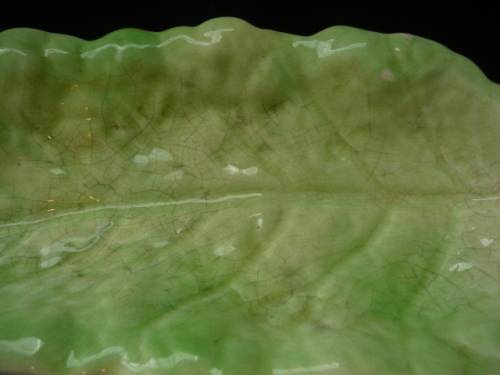 Lovely Vintage Grimwades Porcelain Leaf,  Vegetable Serving Dish.  Stoke on Trent Potteries.
