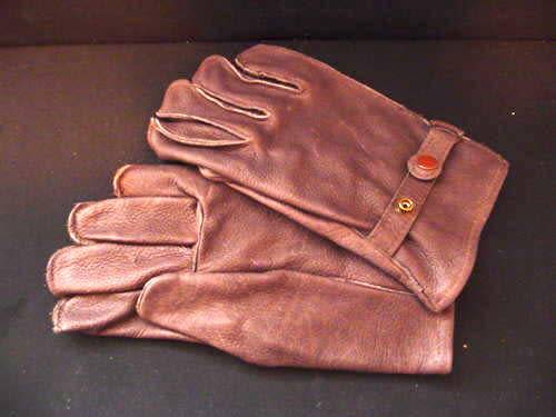 Vintage Proglove Large Military Leather Gloves - Unused