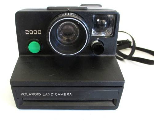 Vintage Polaroid 2000 SX-70 Camera in Box. Good Condition.