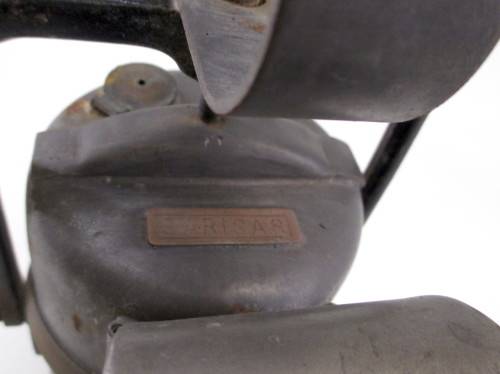 Vintage Premier Lamp & Engineering Co - "Crestella" Acetelyne Railway Hand Lamp. All intact.
