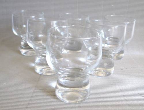 Set of 6 Vintage Shot Glasses.