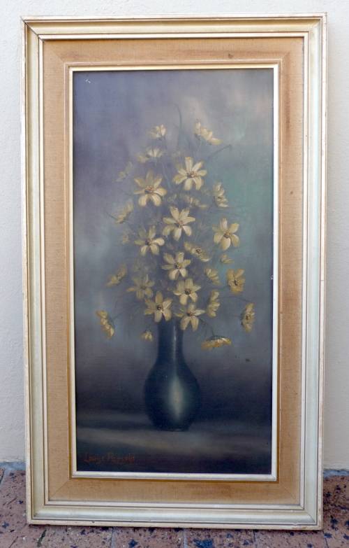 Lovely Vintage Original Large Louise Repsold Painting