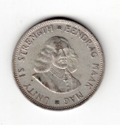 1961 South Africa 20 Cent Coins