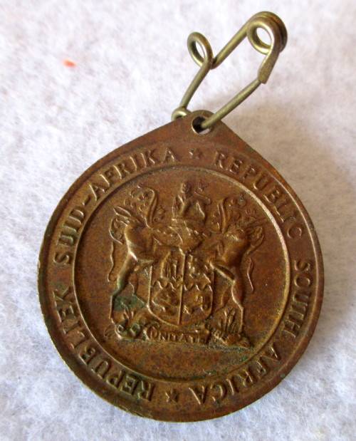 South Africa Republic 1961 Medal