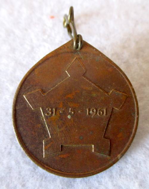 South Africa Republic 1961 Medal