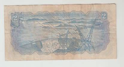 1974 South African Two Rand Note