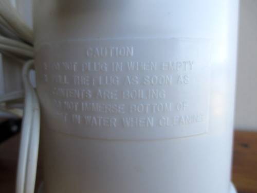 Vintage 1960`s Travel Auto Coffee Percolator with Lighter extention. Unused. 550ml.