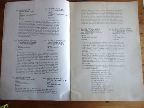 1971 South Africa 10th Republic Festival Programme.