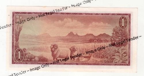 1966 SA One Rand Note